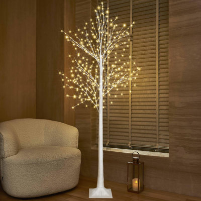 Warm White Copper Wire Tree Light Set