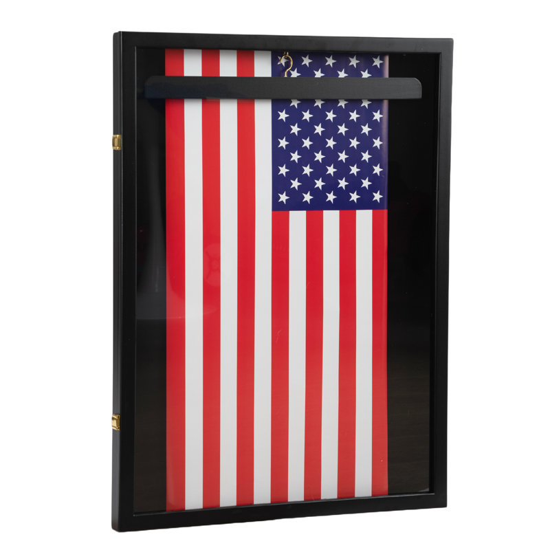 Jersey Display Frame Case Wall Mounted Memorabilia Display Shadow Box Frame, 1 pack