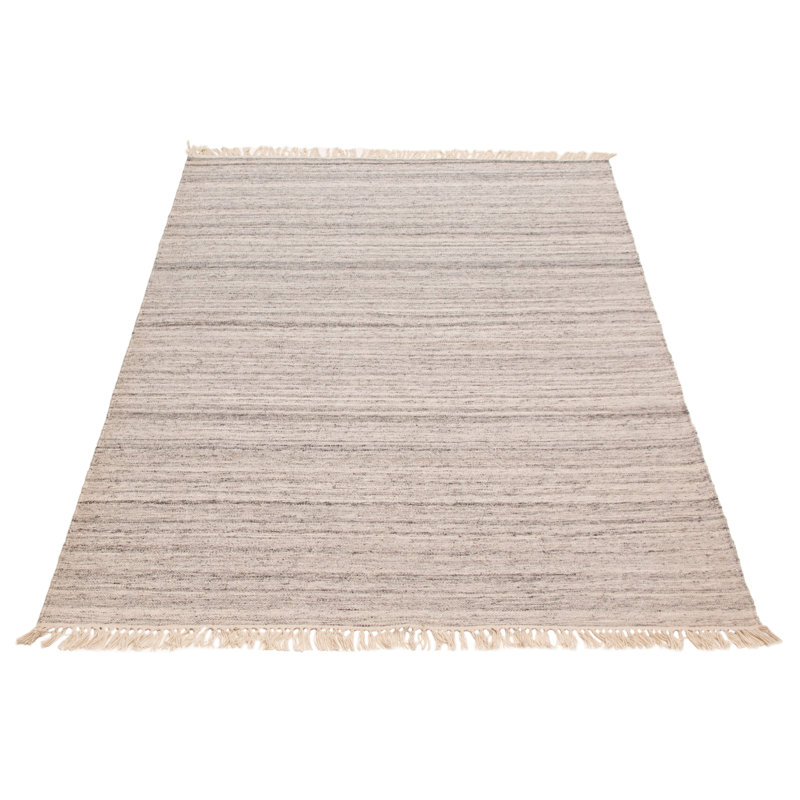 Boho Grey Kilim 5'4" x 7'7"