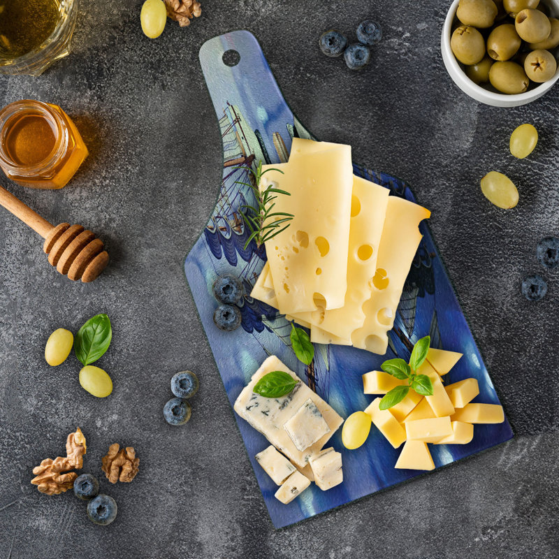 Planche à découper en verre trempé Ambesonne