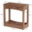 Table de bout en bois massif à 2 niveaux, table d'appoint Farmhouse-983794064