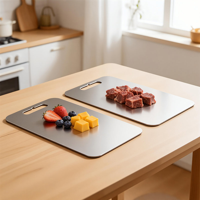 Pure Titanium Cutting Board, 13.7" x 9.4"