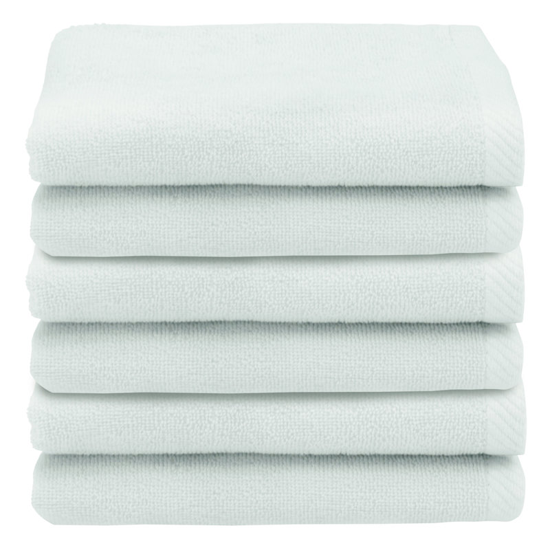  Turkish Cotton Fingertip Towel, Aqua