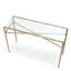 Xandria 46.85'' W Glass Console Table