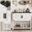 Small Entryway Table With 2 Drawers-527946529