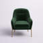Fauteuil en velours de 26,25 po Margo-1727802426