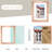 Engineered Wood Picture Frames with Plexiglass-1448007556-1448007557
