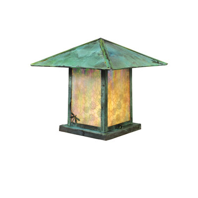 Seneca Frosted Pier Mount Light