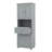70" H Tall Bathroom Cabinet With Laundry Basket With Doors And Open Storage Space, Upper Storage Cabinet For Bathroom-114222143