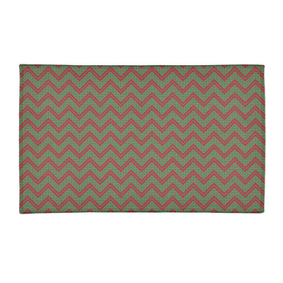 Chenille Chevron Indoor Rug