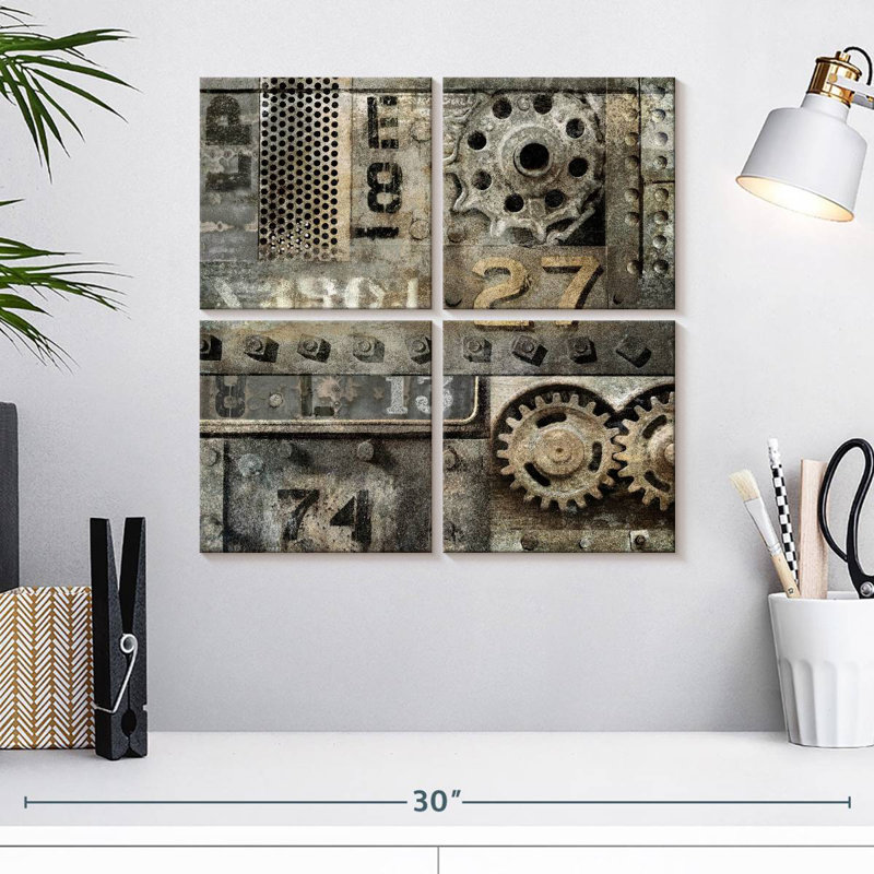 Mehar Industrial II, H 18 po x l 18 po