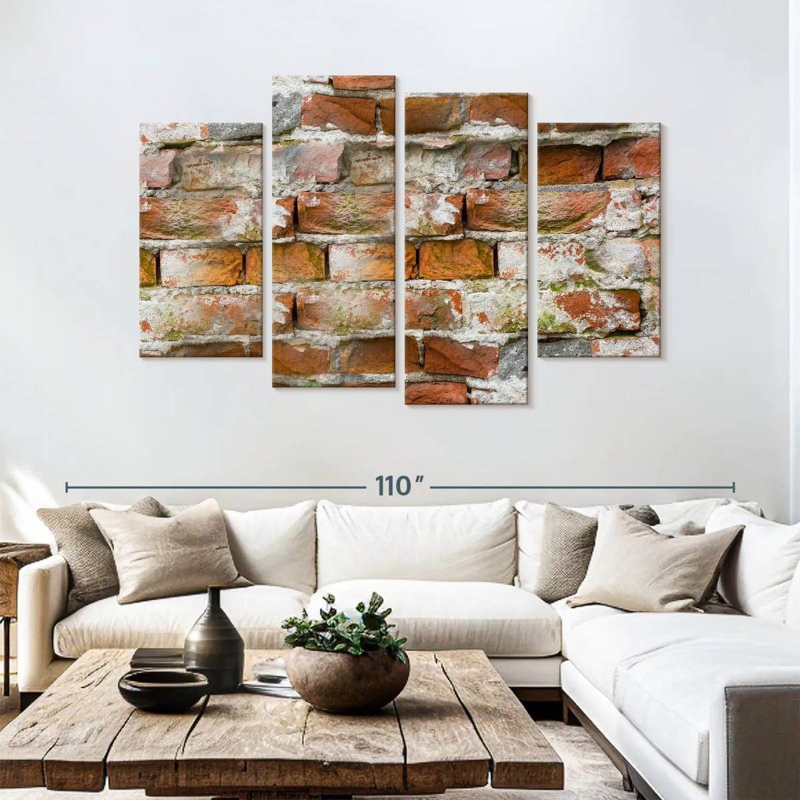 Brick Masonry, H 54 po x l 84 po
