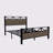 Bed Frame Full Size , Brown