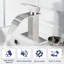 Robinet de lavabo de salle de bain à poignée simple-61483418