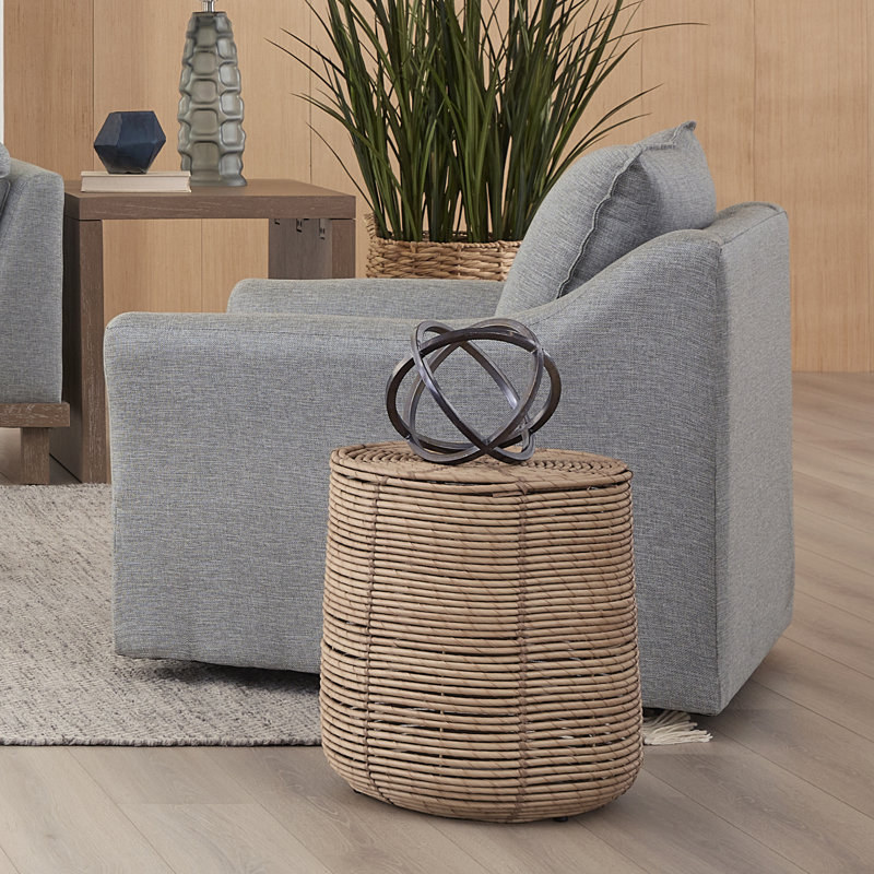  Fauteuil pivotant 12700, Grande Mist, Gris
