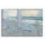  «Coastal Porch 2» par Georgia Janisse, art mural en verre acrylique, 36 po x 24 po