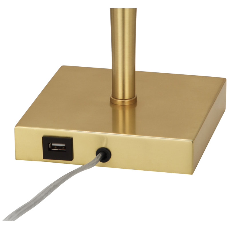 Juno Buffet Table Lamp, Pearl Dupioni