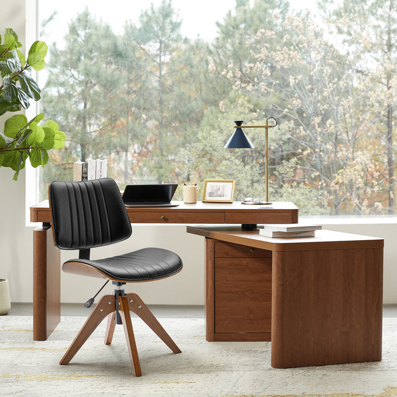 George Oliver Side Chair, Black