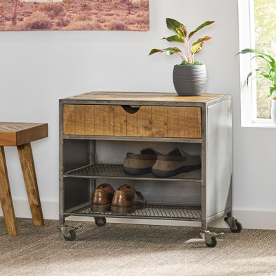 Armoire de rangement pour chaussures 6 paires