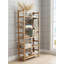 Bibliothèque en bois Jil H 59 "x l 27,5"-916673268