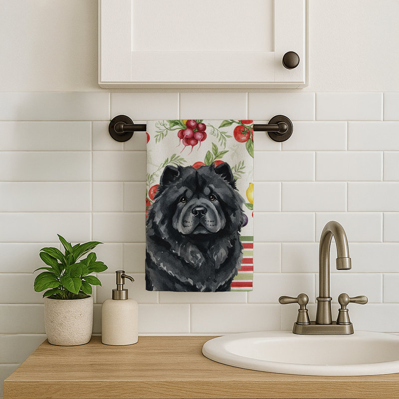 Torchon noir Chow Chow, Black Chow Chow