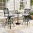 Kenya Powder Aluminum Swivel 29.65'' Bar Stool with Sunbrella® Cushion-500441375