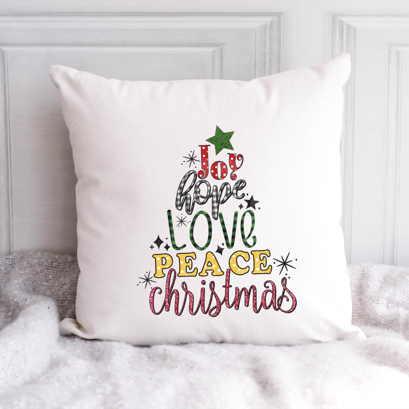 Christmas8_1 Reversible Throw Pillow, 20" x 20"