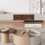 Combinaison de table de bout avec meuble télé de style crème
