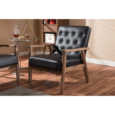 Fauteuil capitonné de 68,85 cm de largeur Vanhook