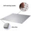 Pomme de douche à fixation au plafond 10 po en acier inoxydable avec bras de douche-109912974