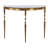 Yearby 40'' Stone Top Console Table