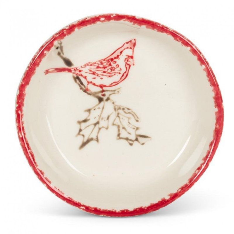 Cardinal Stamp Mini Bowl