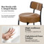 Ensemble de fauteuils de comptoir rembourrés pour îlot de cuisine 24 po.-2096884297