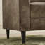 Logi Faux Leather Seater Sofa - Upholstered Modern Minimalist Boxy Style-1976137784