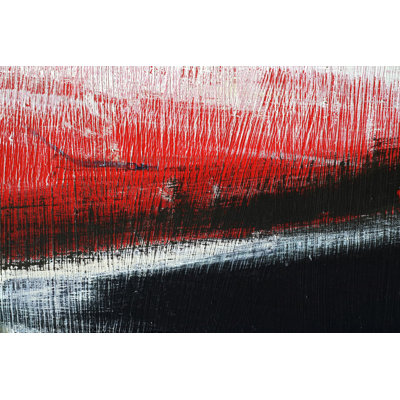 Paint On Metal Surface by Antova - Wrapped Canvas Print