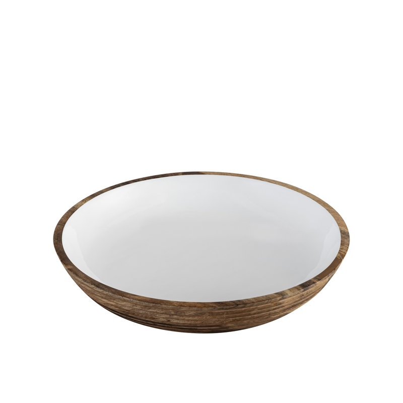 Grand bol en bois de manguier, Brun