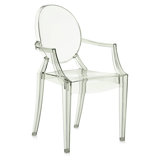 Louis Ghost Outdoor Dining Armchair