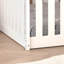 MIMI BEDS Cadre de lit Little Dreamer, lit en bois pour tout-petits, simple, blanc-114652823-114652821
