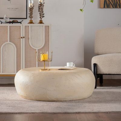 Table basse ronde Mgo Mid-Century