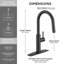 Robinet de cuisine avec douchette extractible-121048416-125523672