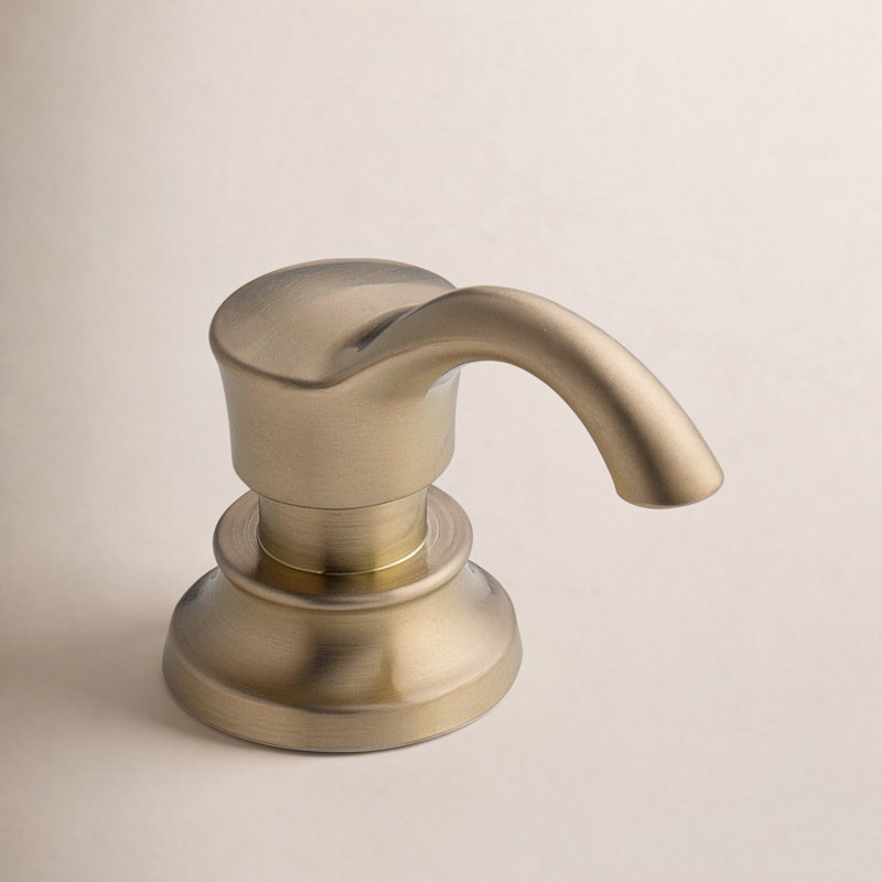 Distributeur de savon Cassidy, Bronze-Champagne lustré