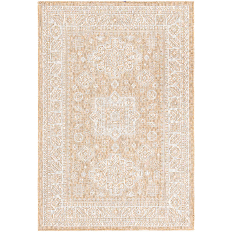 Outdoor Chand Rug Orange Color, Rectangle 4' x 6'