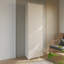 Chadwic Modern minimalistic entryway wardrobe, utility wardrobe, 1-door, engineered wood, 59.8 cm W x 191.9 cm H x 34.9 cm D