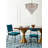 12-Light Chrome Metal Chandelier With Clear Crystals