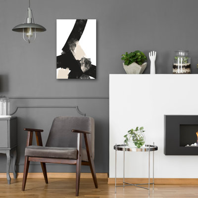  «Nordic No. 1» par Brandon Wong, art mural en verre acrylique, 16 po x 24 po