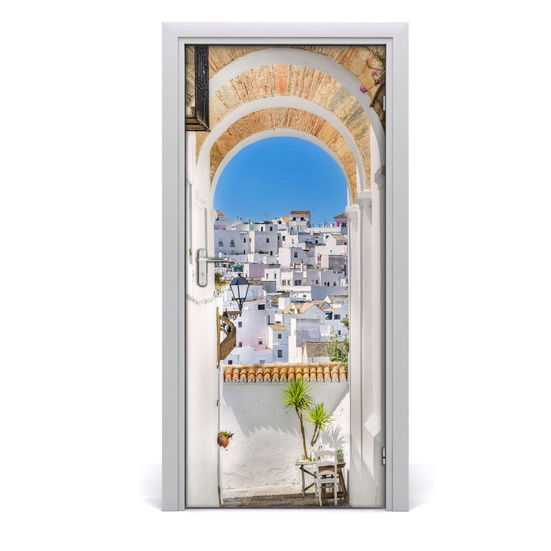 Andalusia Spain Door Decal, 205cm H x 95cm W