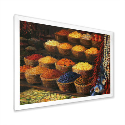 Palette de l'Orient - reproduction sur toile