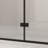 31-30"x 72" Bifold Shower Door, 1/4"(6mm) Tempered Glass, Matte Black Aluminum Frame, Explosion Proof Film-125502003