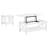 Skyview 2-Piece Rectangular Lift Top Coffee Table Set White-262355904