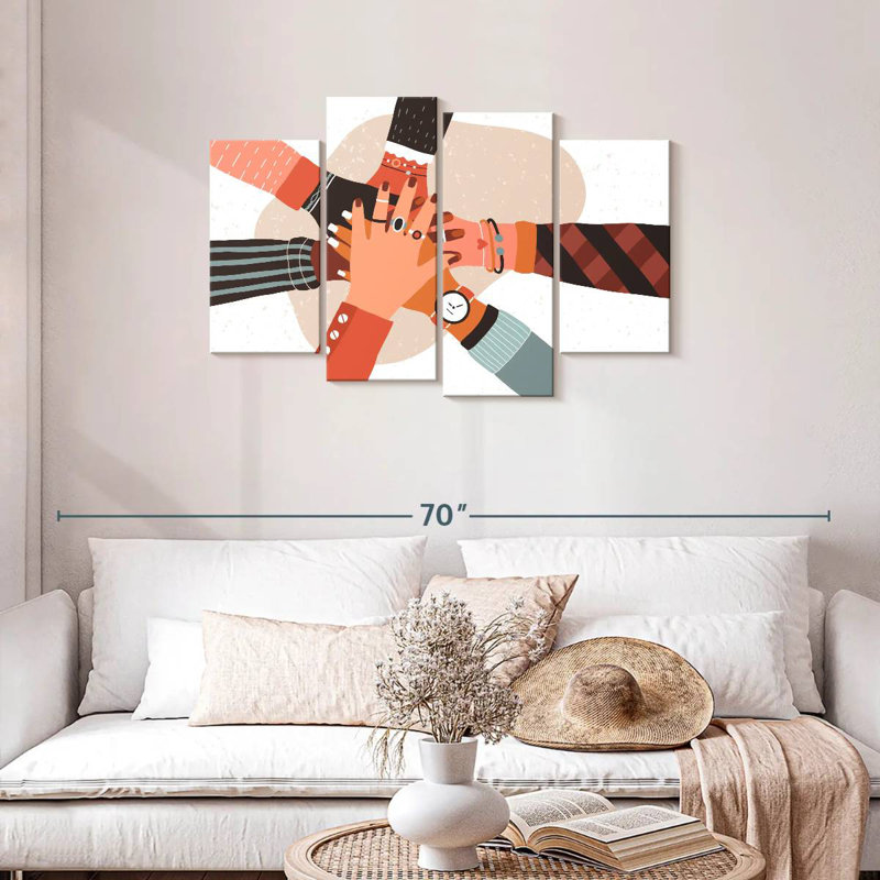 Hiromasa Racial Unity, 27" H x 43" W
